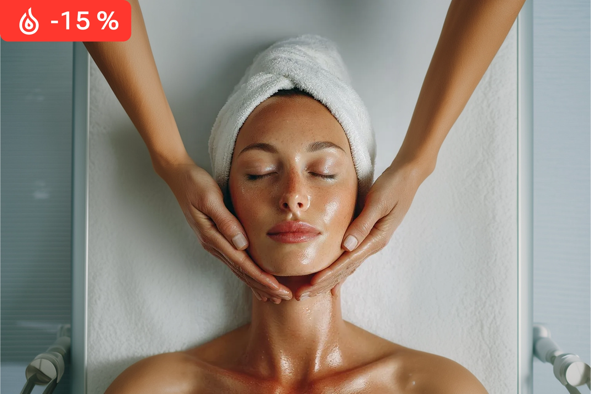 Скидка 15% на пластический, миофасциальный и скульптурно-буккальный массаж лица
