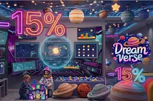 -15% аренда игровой комнаты (от 150 руб/час вместо 180 руб)