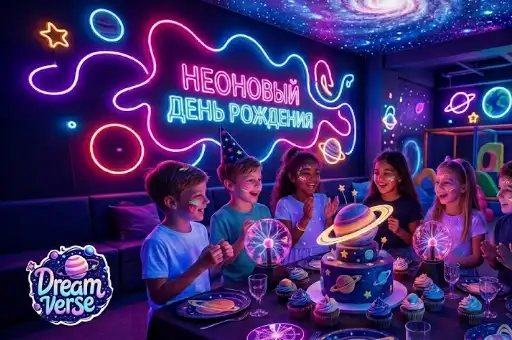 Неоновый День рождения MINI за 200 руб. вместо 300 руб.