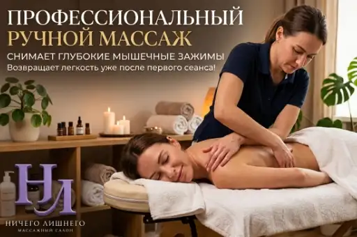 Скидка до 25% на ручной массаж